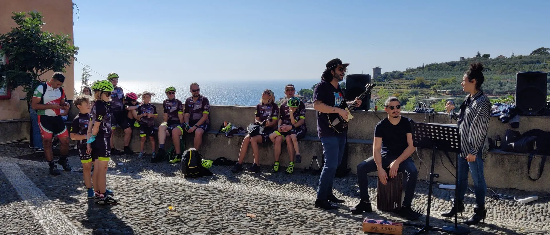 Pause während einer Ausfahrt